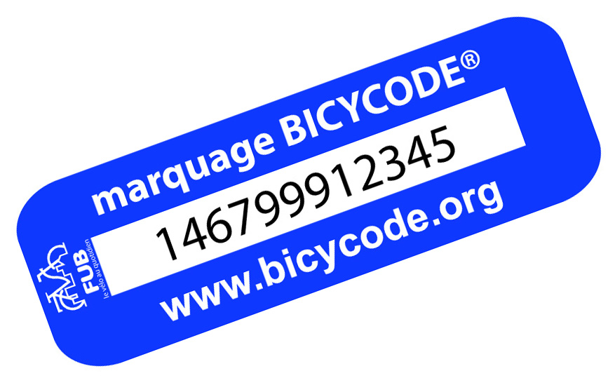 Marquage Bicycode à Jaurès
