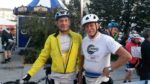 Philippe et Pierre d'Ocivélo, au départ de la 32e Montée Cycliste des Soleils d'Automne