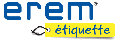 Logo Erem étiquette