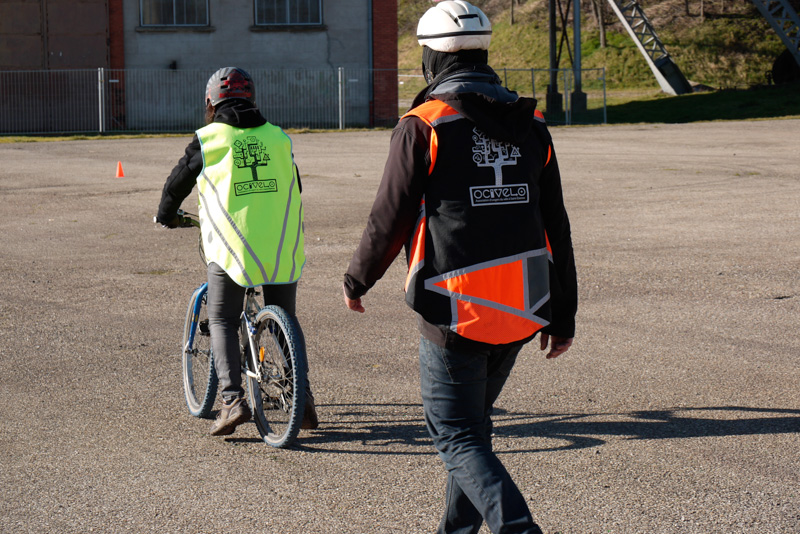 Mon cours vélo-​école en période sanitaire