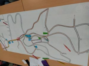 Carte et itinéraires vélos Saint-Jean-Bonnefonds