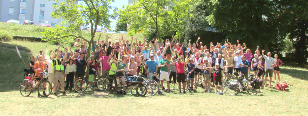 130 cyclistes réunis pour la vélorution "À l'assaut du Gier"
