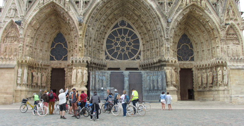 Assemblée Générale FUB Reims juin 2022 La cathédrale Notre-Dame de Reims