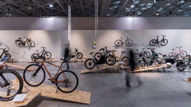 Bicyclette(s), faire des vélos, vue de l'exposition