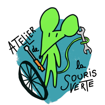 Logo Atelier de la souris Verte 