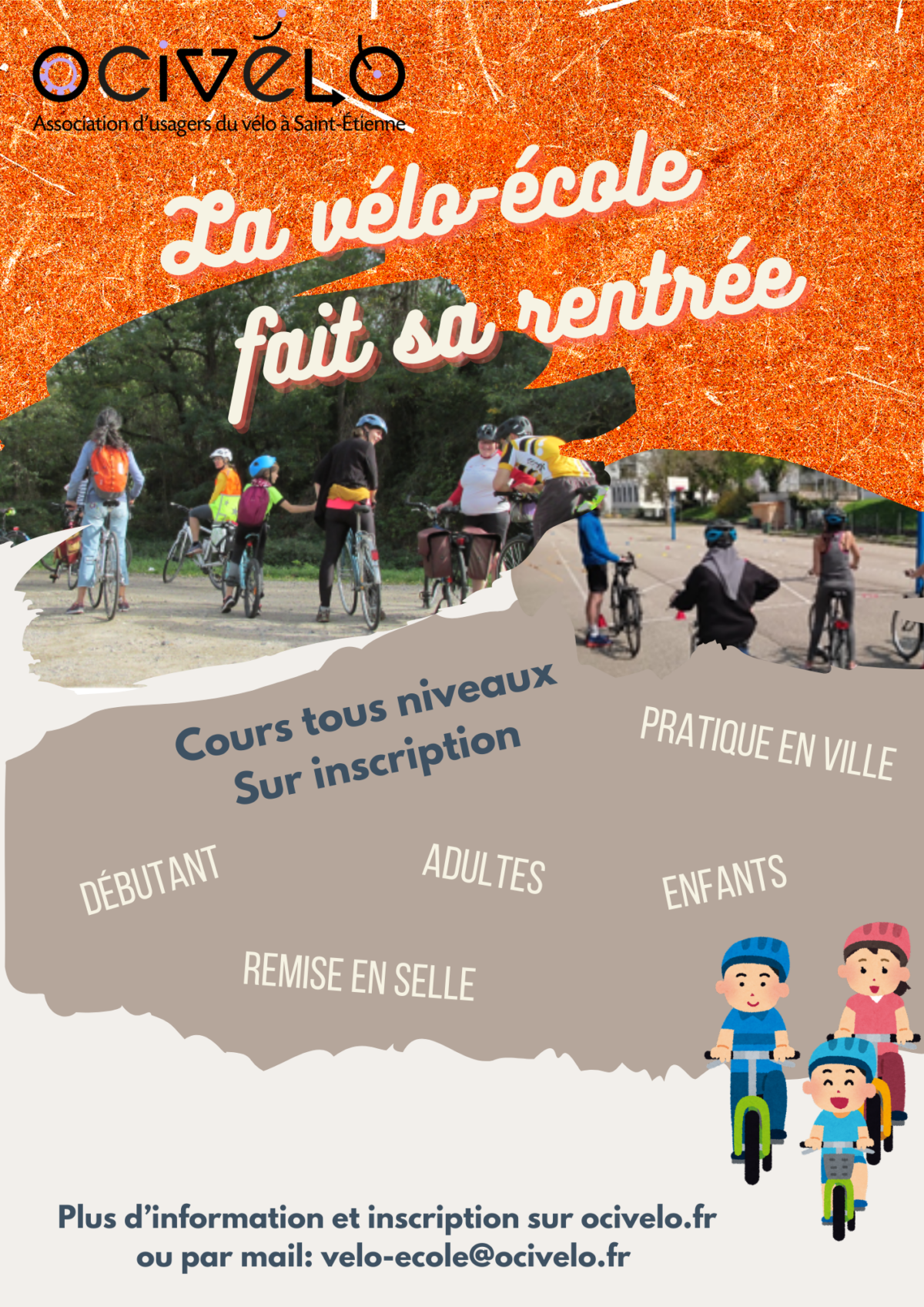 La vélo-​école fait sa rentrée